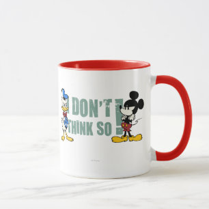 Tasse Aucun service Mickey et Donald