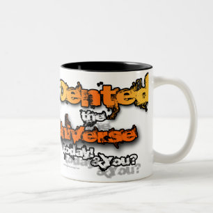Tasse audacieuse d'univers de bosselure
