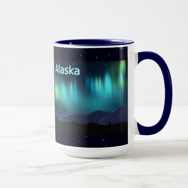 Tasse Aurora Borealis (Droite)