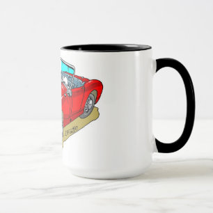 Tasse Austin-Healey Sprite « Frogeye » cartoon