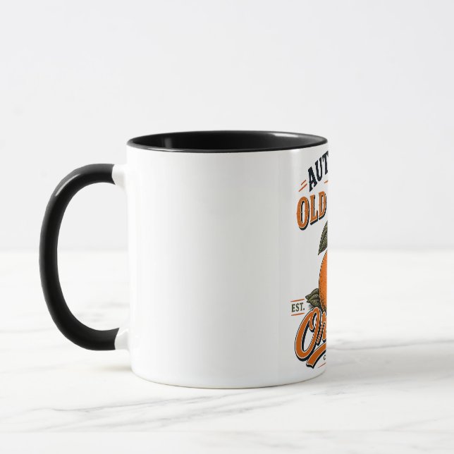 Tasse Authentique d'Old Towne Orange (Gauche)