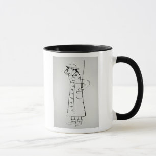 Tasse Autoportrait de Henri De Toulouse-Lautrec  ,