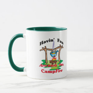 Tasse Autour du feu de camp