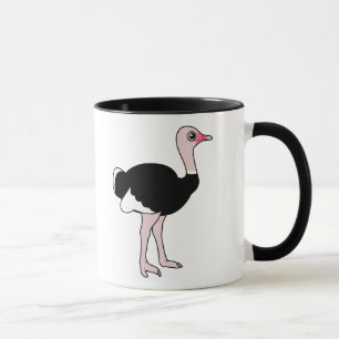Tasse Autruche de bande dessinée