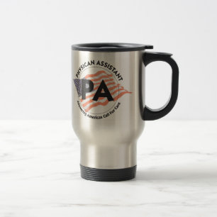 Tasse auxiliaire de voyage de médecin patriote