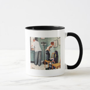 Tasse Avant le tir ou au médecin