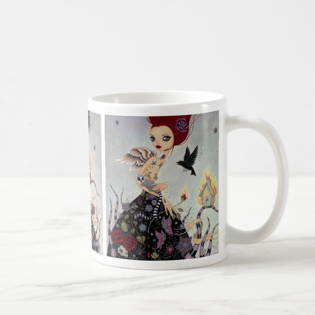 Tasse avec 3 études (Droite)