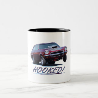 Tasse avec "ACCROCHÉ ! "