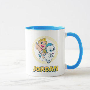Tasse avec bébé Hercule chevauchant Pégase