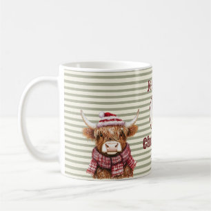 Tasse avec cadre photo de vache des Highlands rust