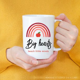 Tasse avec citation d'appréciation pour enseignant