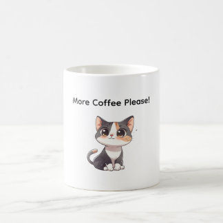 Tasse avec design chat