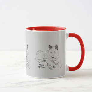 Tasse "avec dessin original du chien"