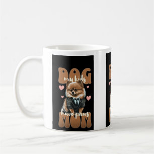 Tasse avec empreinte de patte de maman chien – Tas