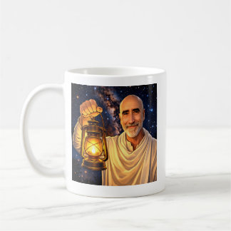 Tasse avec Finnbarr tenant une lanterne