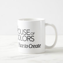 Tasse avec la Chambre du logo de couleurs