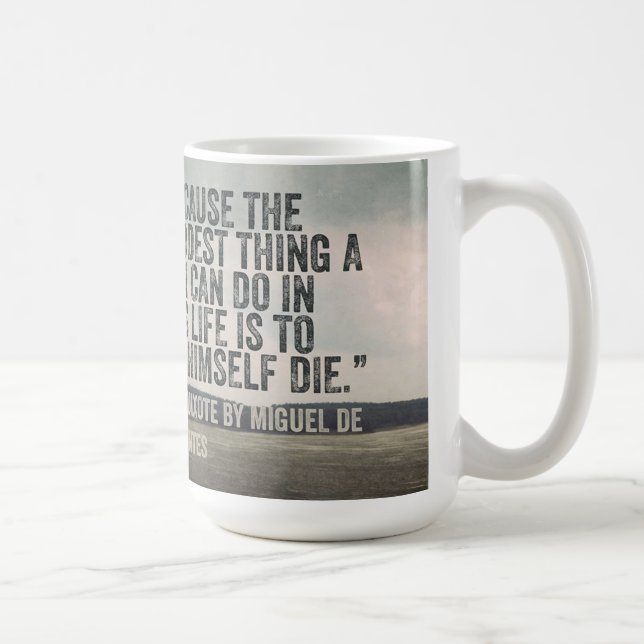 Tasse avec la citation de livre de Don don (Droite)