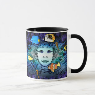 Tasse avec le décor de l'industrie graphique de