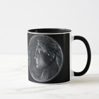 Tasse avec le décor de pièce de monnaie - Italie
