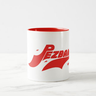 Tasse avec le logo de biais classique de Pezband