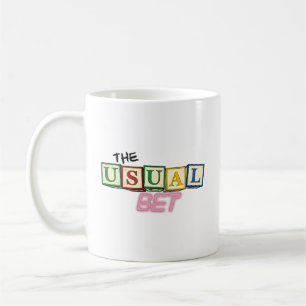 Tasse avec le logo de The Usual Bet