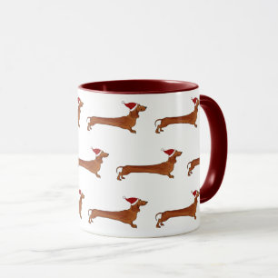 Tasse avec le motif de teckel