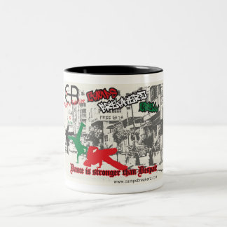Tasse avec l'illustration conçue par Chantal