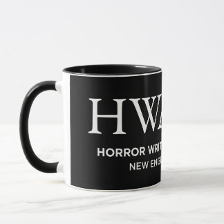 tasse avec logo HWA-NE, noir 6/25