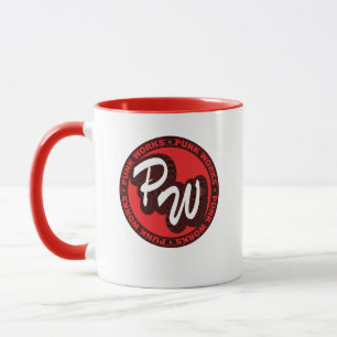 Tasse avec logo Punk Works
