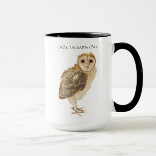 Tasse avec Ozzy la Chouette effraie