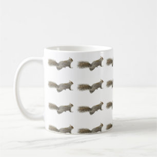 Tasse avec photo d'écureuil