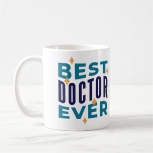 Tasse avec Texte en Gras « Meilleur Médecin de Tou