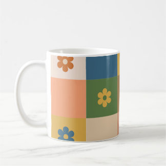 Tasse avec un beau motif floral