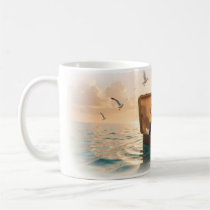 Tasse Aventure Océanique Fille dans Valise