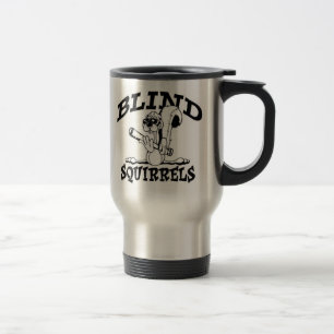 Tasse aveugle de voyage d'écureuil (arrière - pl