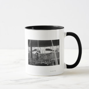 Tasse Avion de frères de Wright avec le pilote et