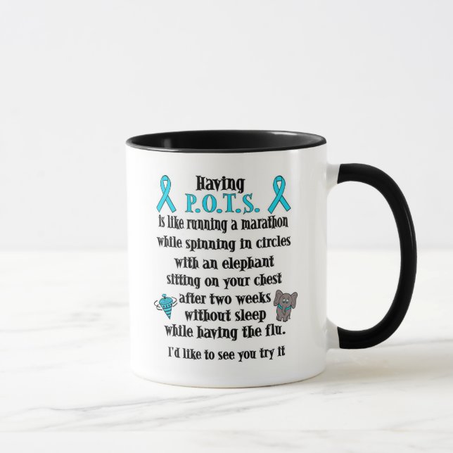 Tasse Avoir P.O.T.S. est comme… (Droite)