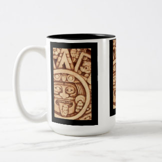 Tasse aztèque de détail de calendrier d'AfriMex