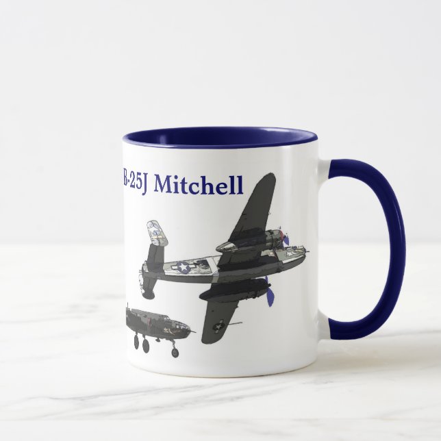 Tasse B-25J Mitchell (Droite)