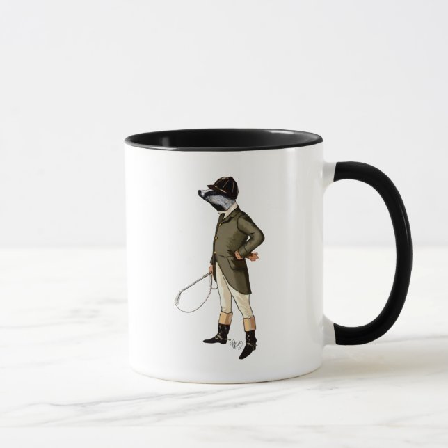Tasse Badger Le Rider Complet (Droite)
