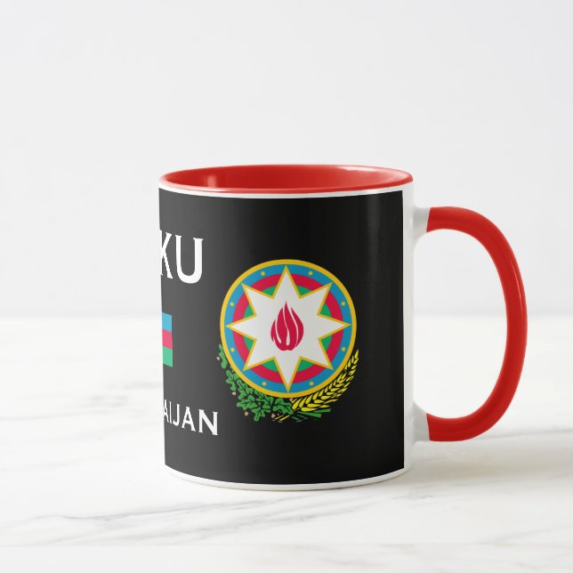 Tasse Bakı Azərbaycan   Fincan de Baku* (Droite)