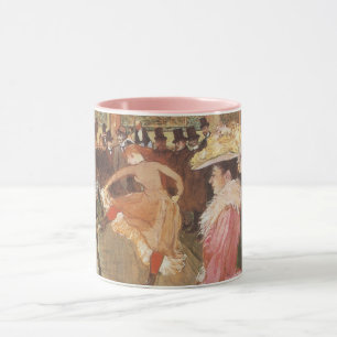 Tasse Bal au dancing de Toulouse Lautrec