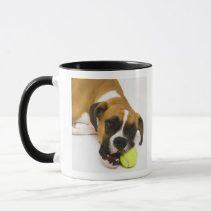 Tasse Balle de tennis acérée de chien