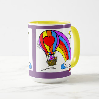 Tasse Ballon d'art de coeur