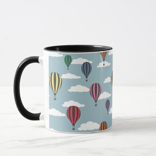 Tasse Ballons chauds colorés (Gauche)