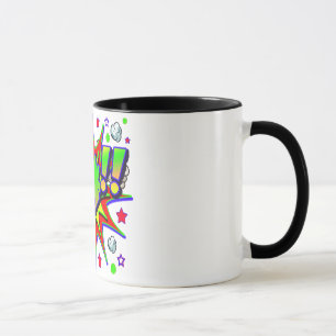Tasse Bande dessinée ZONK de vecteur
