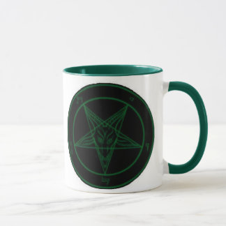 Tasse Baphomet en vert
