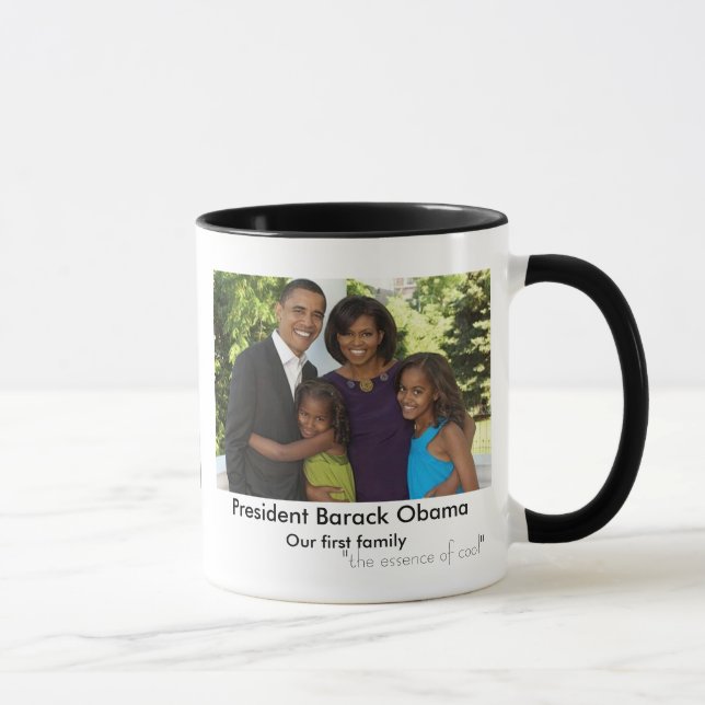 Tasse Barack Obama, "l'essence du cool " (Droite)