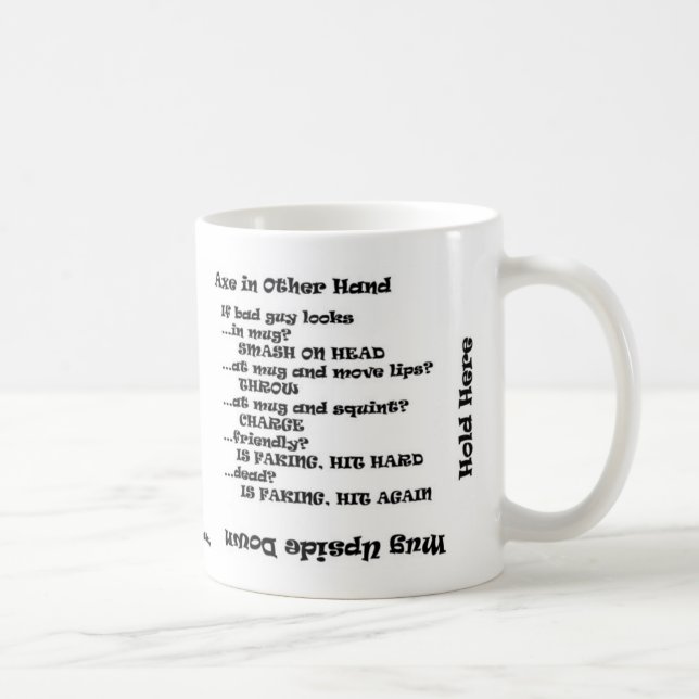 Tasse barbare (Droite)