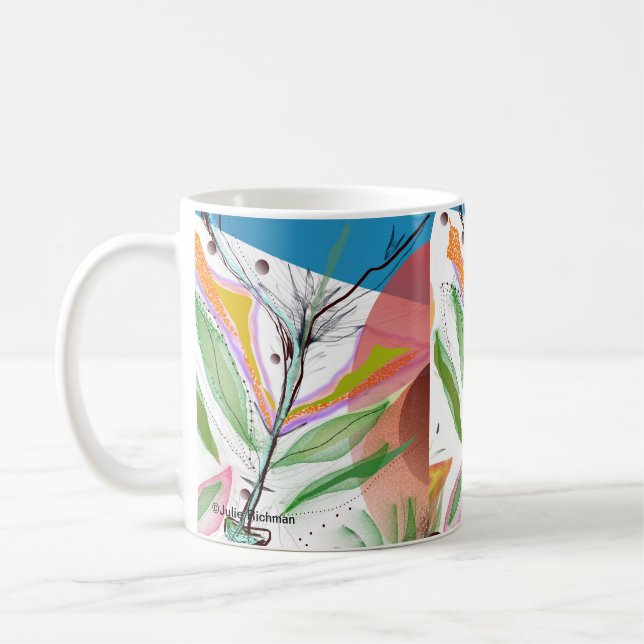 Tasse BARIOLÉE abstraite (Gauche)
